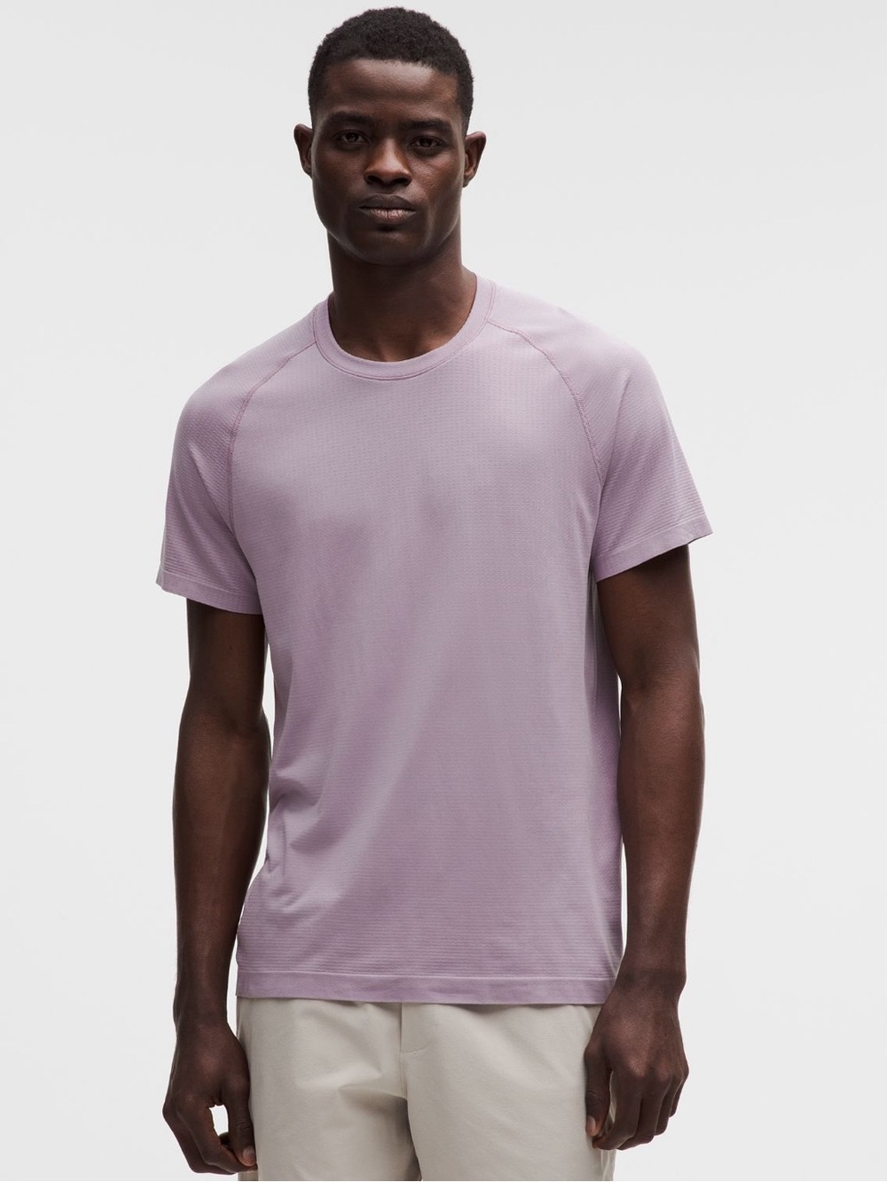 NWT Men’s Metal Vent Tech Short-Sleeve Shirt XL Lotus Lavender
